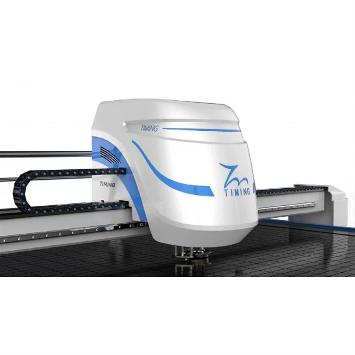 Garment fabric cutting machine